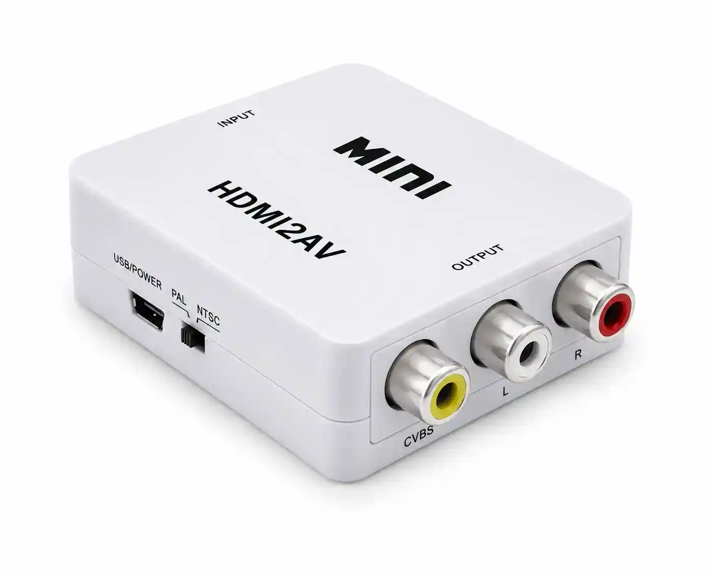 Adaptador Conversor HDMI A RCA AV De Digital A Analógico | 09-031C