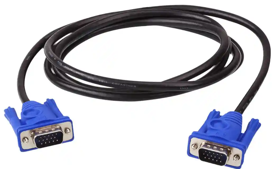 Cable VGA Macho A Macho 1.5m Con Doble Filtro Ferrita | 4150611