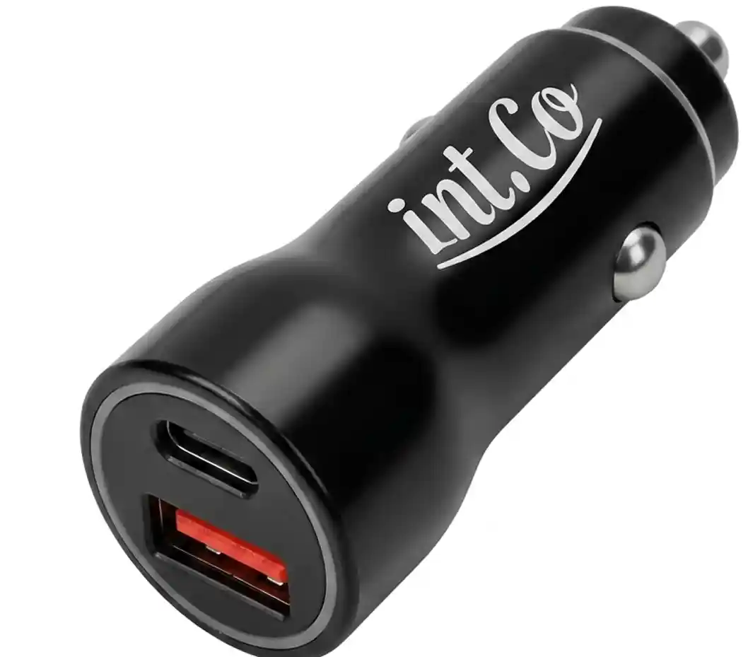 Cargador Para Auto Turbo Doble USB Tipo C Quick Charge 3.0 PD 38W CAR 33