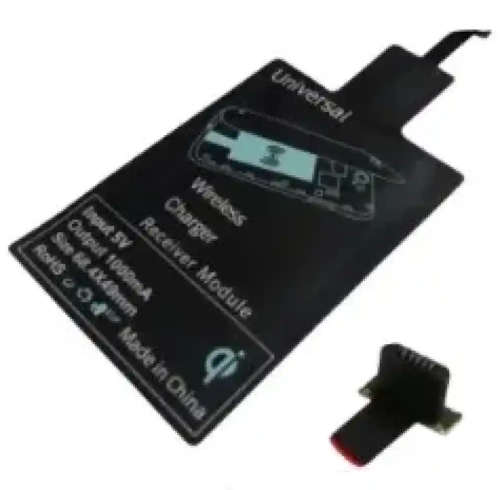 Receptor Inalámbrico Qi Universal Para Celular 5V 1000mA STWP001 Receptor Inalámbrico Qi Universal Para Celular 5V 1000mA STWP001