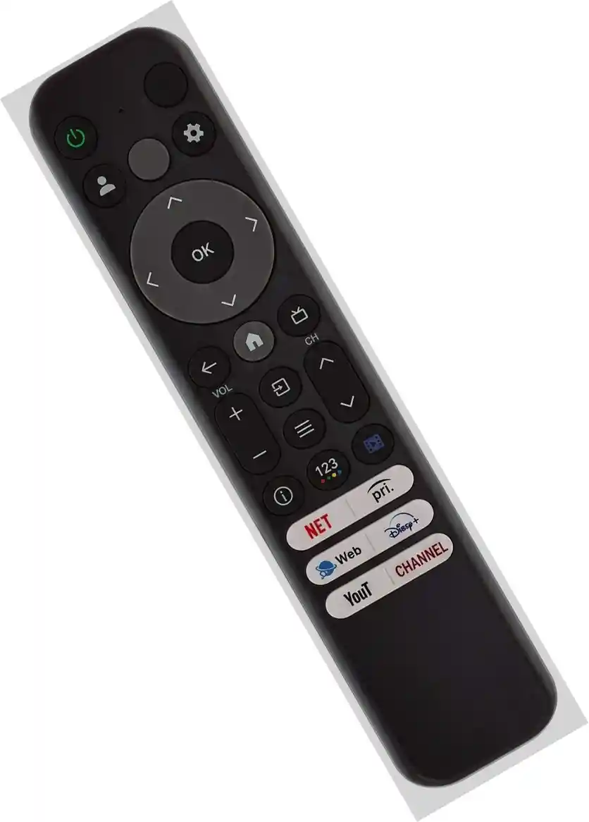 Control remoto LCD Led Smart 614A TCL RCA Admiral Control remoto LCD Led Smart 614A TCL RCA Admiral