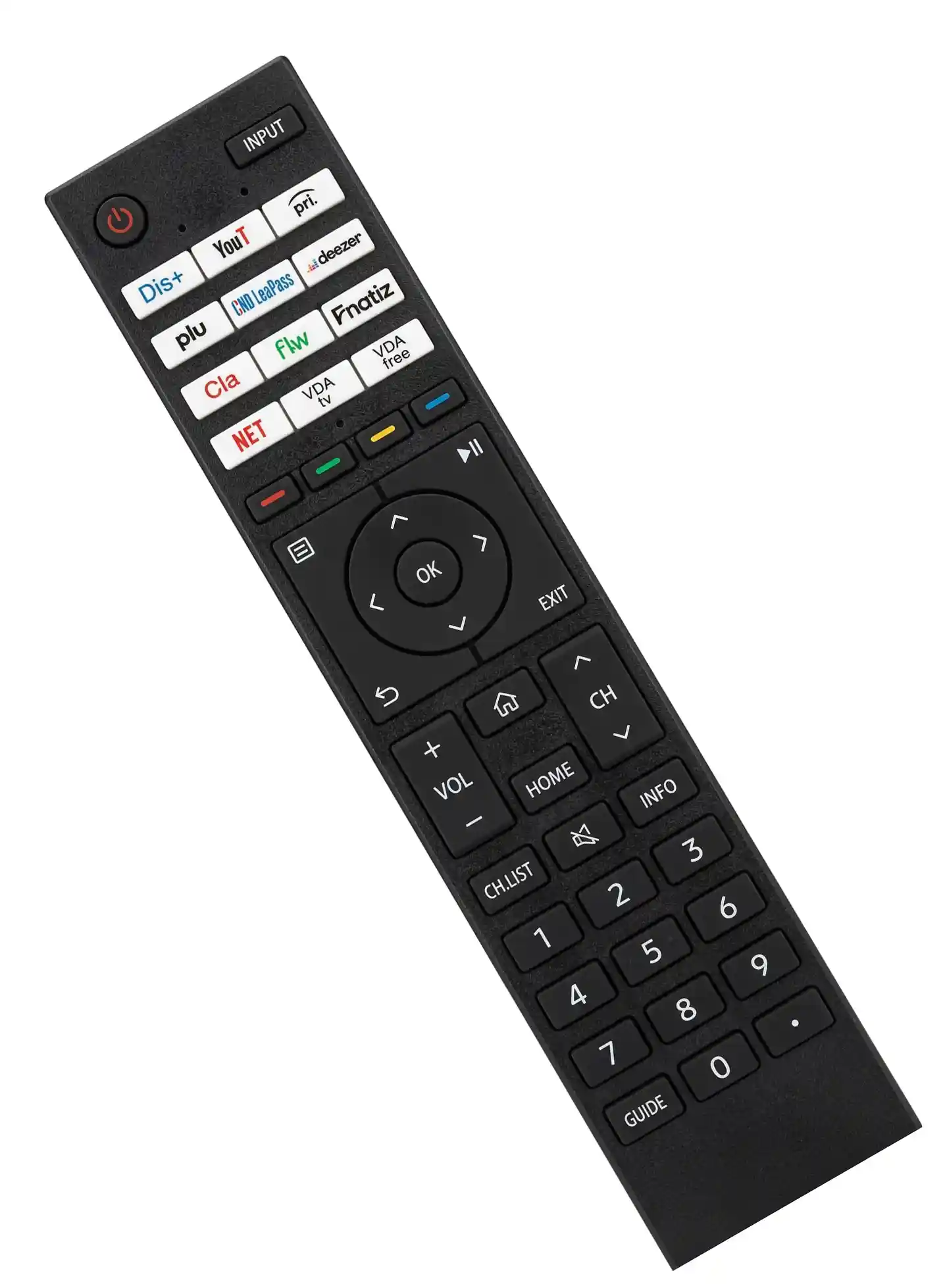 Control remoto LCD Led Smart 676 Toshiba