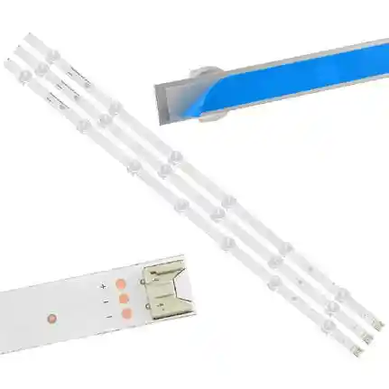 Kit 3 Tiras LED Backlight TV eLD3205 - 590mm 3V Kit 3 Tiras LED Backlight TV eLD3205 - 590mm 3V