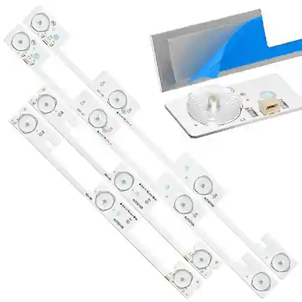 Kit 4 Tiras LED Backlight TV eLD3210 - 320mm/220mm 6V Kit 4 Tiras LED Backlight TV eLD3210 - 320mm/220mm 6V
