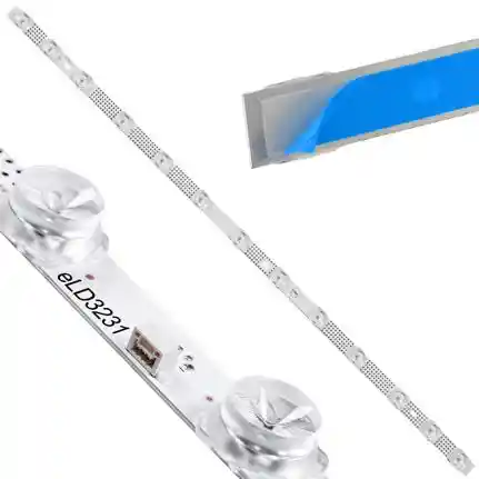 Kit 1 Tira LED Backlight TV eLD3231 - 630mm 6V Kit 1 Tira LED Backlight TV eLD3231 - 630mm 6V