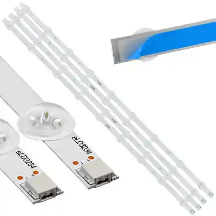 Kit 4 Tiras LED Backlight TV eLD3234 - 648mm 3V Kit 4 Tiras LED Backlight TV eLD3234 - 648mm 3V