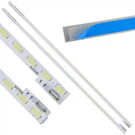 Kit 2 Tiras LED Backlight TV eLD3240 - 347mm 6V Kit 2 Tiras LED Backlight TV eLD3240 - 347mm 6V