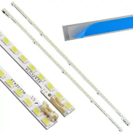 Kit 2 Tiras LED Backlight TV eLD3243X - 348mm 3V Kit 2 Tiras LED Backlight TV eLD3243X - 348mm 3V
