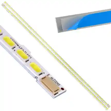 Kit 2 Tiras LED Backlight TV eLD3248 - 360mm 3V Kit 2 Tiras LED Backlight TV eLD3248 - 360mm 3V