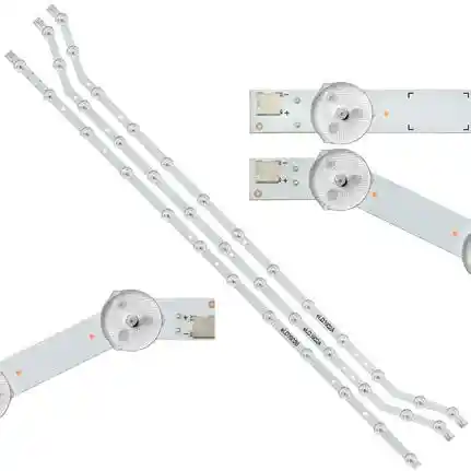 Kit 3 Tiras LED Backlight TV eLD3902 - 742mm/734mm 3V Kit 3 Tiras LED Backlight TV eLD3902 - 742mm/734mm 3V