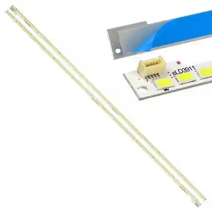 Kit 2 Tiras LED Backlight TV eLD3911 - 490mm 3V Kit 2 Tiras LED Backlight TV eLD3911 - 490mm 3V