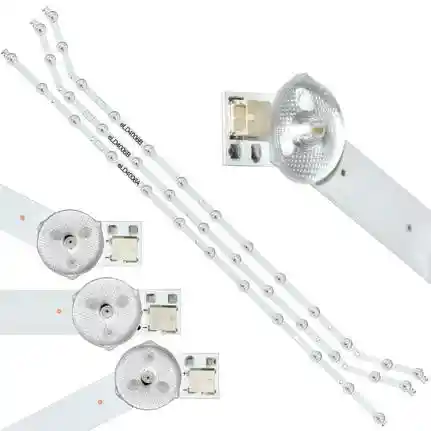 Kit 3 Tiras LED Backlight TV eLD4006 - 750mm/75mm 3V Kit 3 Tiras LED Backlight TV eLD4006 - 750mm/75mm 3V