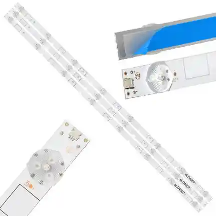 Kit 3 Tiras LED Backlight TV eLD4007 - 760mm 3V Kit 3 Tiras LED Backlight TV eLD4007 - 760mm 3V