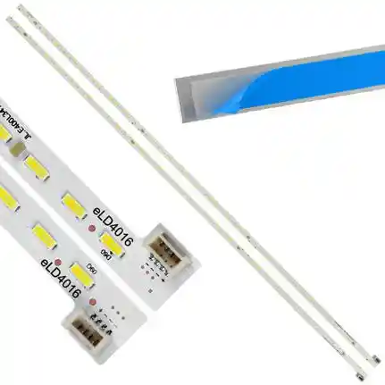 Kit 2 Tiras LED Backlight TV eLD4016 - 446mm 3V Kit 2 Tiras LED Backlight TV eLD4016 - 446mm 3V