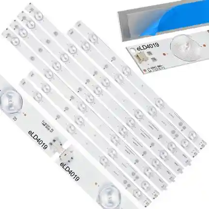 Kit 8 Tiras LED Backlight TV eLD4019 - 445mm/354mm 3V Kit 8 Tiras LED Backlight TV eLD4019 - 445mm/354mm 3V