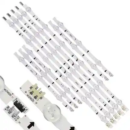Kit 10 Tiras LED Backlight TV eLD4020 - 553mm/303mm 3V Kit 10 Tiras LED Backlight TV eLD4020 - 553mm/303mm 3V
