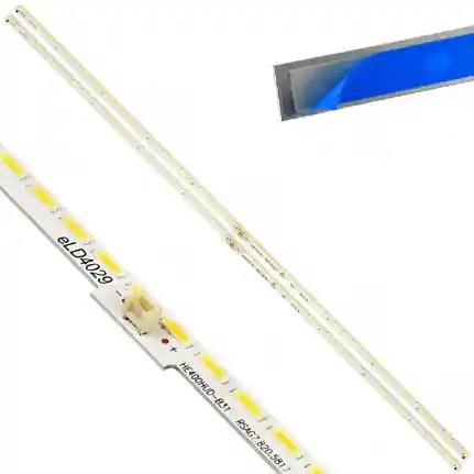 Kit 2 Tiras LED Backlight TV eLD4029 - 446mm 3V Kit 2 Tiras LED Backlight TV eLD4029 - 446mm 3V