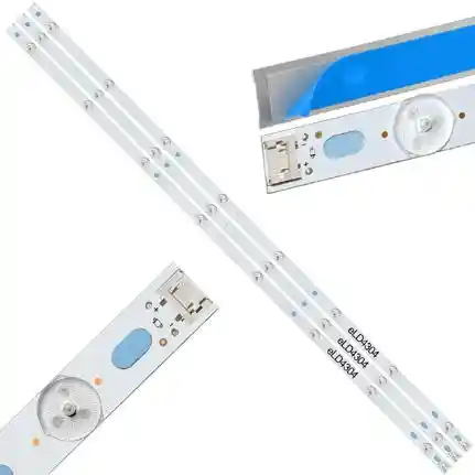 Kit 3 Tiras LED Backlight TV eLD4304 - 843mm 3V Kit 3 Tiras LED Backlight TV eLD4304 - 843mm 3V