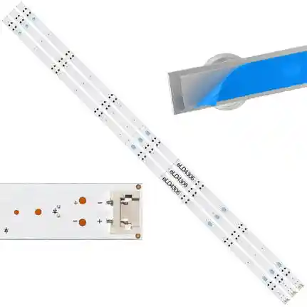 Kit 3 Tiras LED Backlight TV eLD4306 - 830mm 3V Kit 3 Tiras LED Backlight TV eLD4306 - 830mm 3V