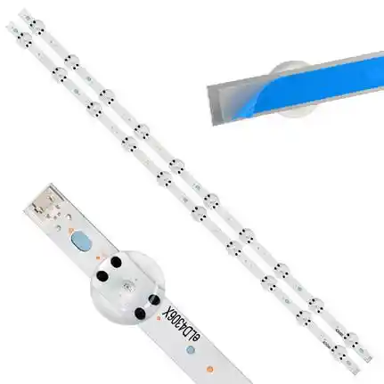 Kit 2 Tiras LED Backlight TV eLD4306X - 867mm 3V Kit 2 Tiras LED Backlight TV eLD4306X - 867mm 3V