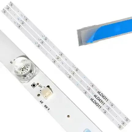 Kit 3 Tiras LED Backlight TV eLD4311 - 770mm 3V Kit 3 Tiras LED Backlight TV eLD4311 - 770mm 3V