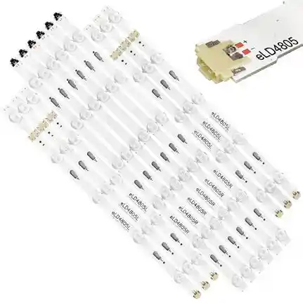 Kit 12 Tiras LED Backlight TV eLD4805 - 533mm/438mm 3V Kit 12 Tiras LED Backlight TV eLD4805 - 533mm/438mm 3V
