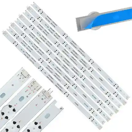 Kit 8 Tiras LED Backlight TV eLD4904 - 489mm/492mm 3V Kit 8 Tiras LED Backlight TV eLD4904 - 489mm/492mm 3V