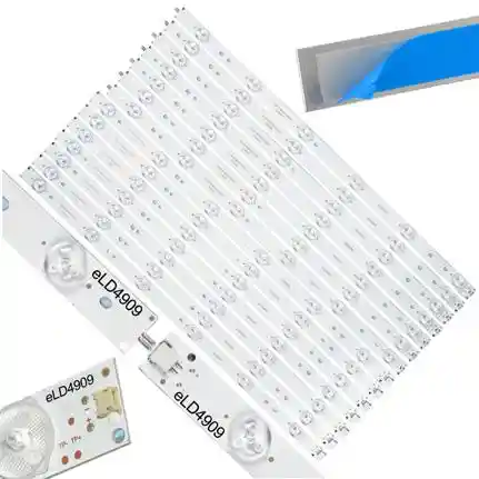Kit 14 Tiras LED Backlight TV eLD4909 - 505mm/502mm 3V Kit 14 Tiras LED Backlight TV eLD4909 - 505mm/502mm 3V