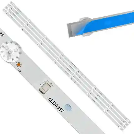 Kit 4 Tiras LED Backlight TV eLD4917 - 945mm 3V Kit 4 Tiras LED Backlight TV eLD4917 - 945mm 3V