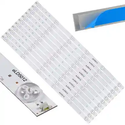 Kit 11 Tiras LED Backlight TV eLD5012 - 503mm 3V Kit 11 Tiras LED Backlight TV eLD5012 - 503mm 3V