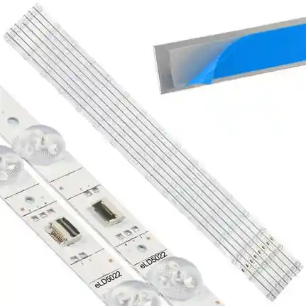 Kit 8 Tiras LED Backlight TV eLD5022 - 1054mm 6V Kit 8 Tiras LED Backlight TV eLD5022 - 1054mm 6V