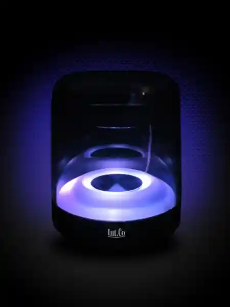 Parlante Inalámbrico Bluetooth STB-47 Con Luz LED Y Lector MicroSD